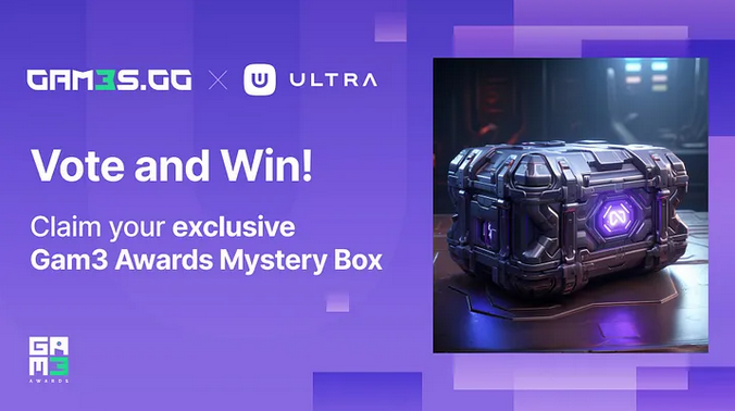 Gam3 Awards mystery box