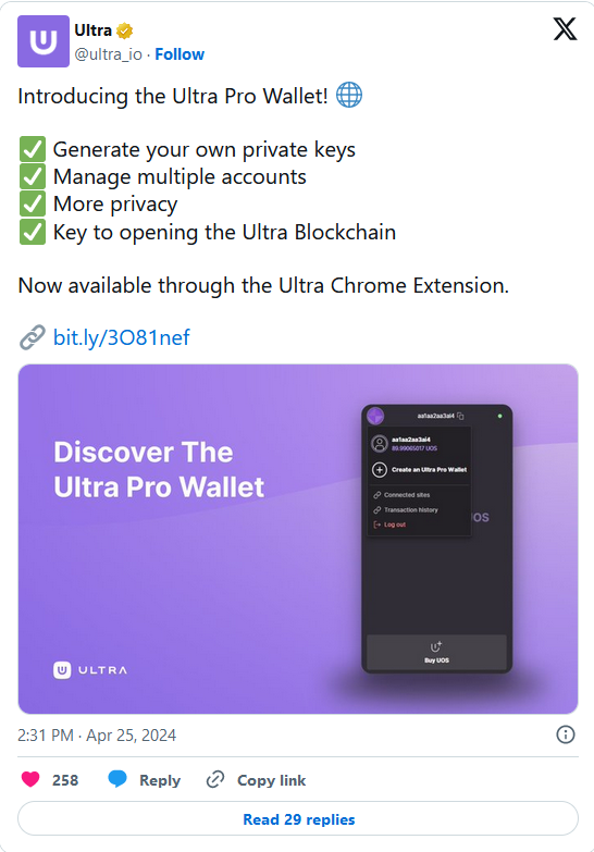 Ultra pro wallet