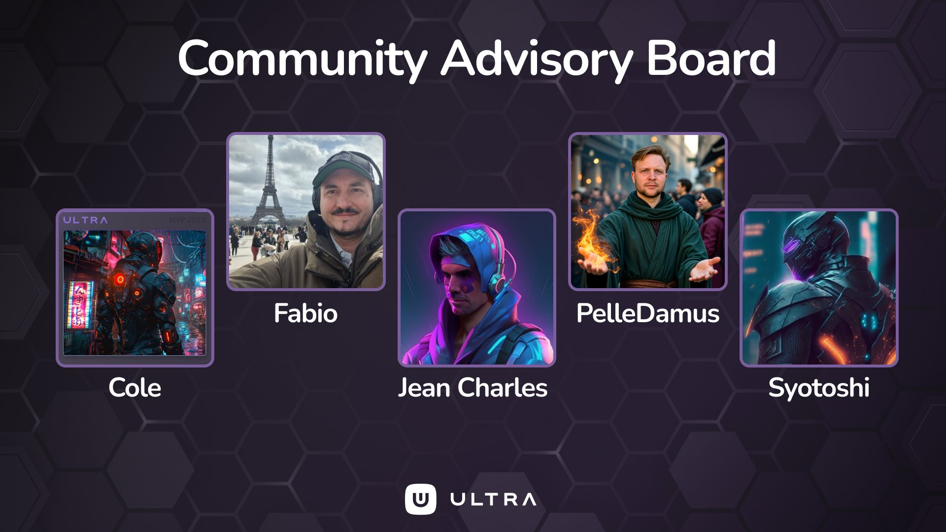  Ultra: Meet the members of the Advisory Board!