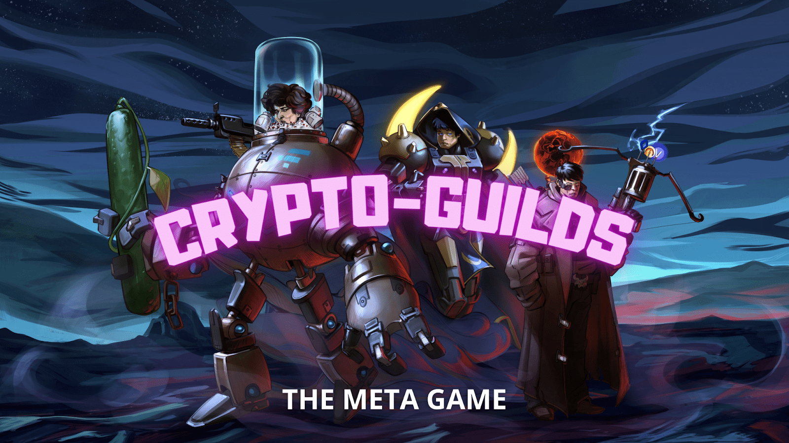 Dive into Crypto-Guilds: The Meta-game